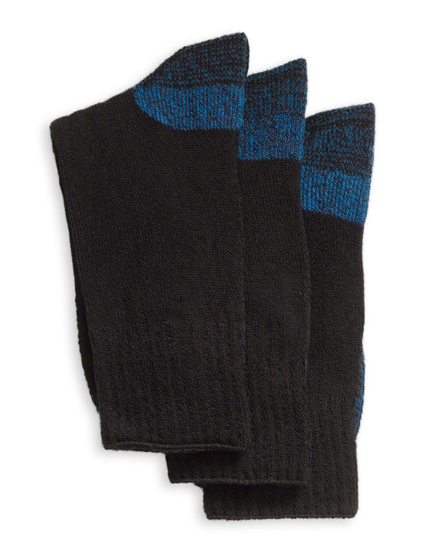 Mens 12 Pack Socks Workwear Crew, Bamboo