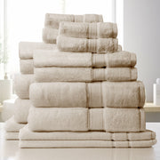 Royal Comfort Towel Set 16 Piece 100% Cotton Zero Twist Luxury Plush