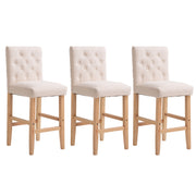 Milano Decor Hamptons Barstool Chairs Kitchen Dining Chair Bar Stool