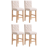 Milano Decor Hamptons Barstool Chairs Kitchen Dining Chair Bar Stool