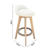 Milano Decor Phoenix Barstool Chairs Kitchen Dining Chair Bar Stool