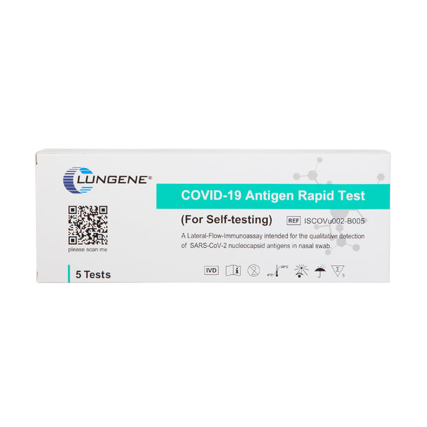 10 Pack Clungene COVID 19 Rapid Antigen Test