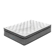Luxopedic Pocket Spring Mattress 5 Zone 32CM Euro Top Memory Foam Medium Firm
