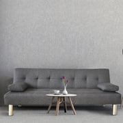 Casa Decor Sofia 2 in 1 Indoor Sofa Recliner Lounge Bed Fabric 2 Seater Futon