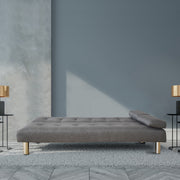 Casa Decor Sofia 2 in 1 Indoor Sofa Recliner Lounge Bed Fabric 2 Seater Futon