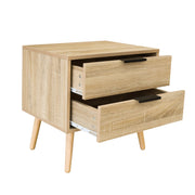 Milano Decor Bedside Table Paddington Drawers Nightstand Unit Cabinet Storage