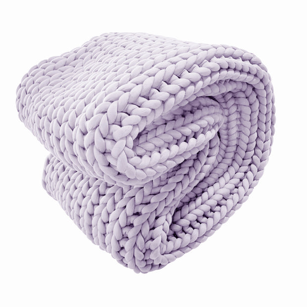Royal Comfort Chunky Hand Knit Weighted Blanket