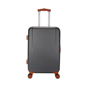Milano Elite 3pc ABS Luggage Suitcase Luxury Hard Case Shockproof Travel Set