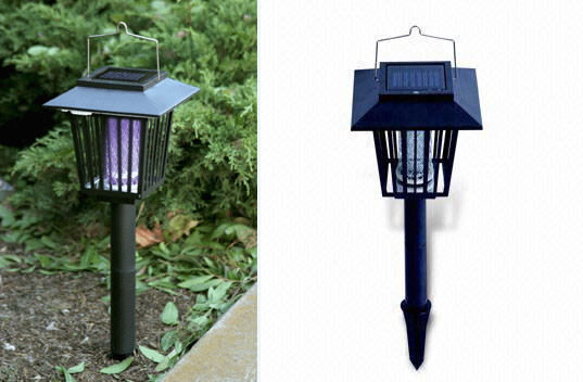 2 in 1 Bug Zapper and LED Light Mosquito Insect Fly Killer Garden Outdoor Decor