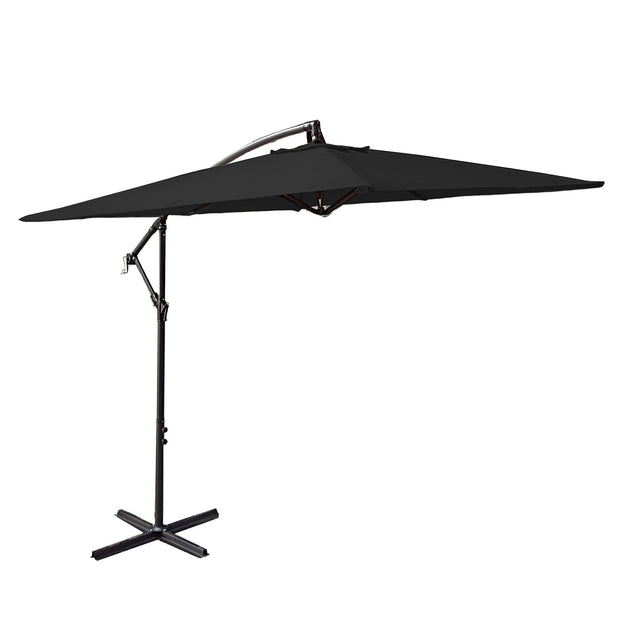 Milano 2.2M Outdoor Umbrella Cantilever Garden Deck Patio Shade Water-Resistant