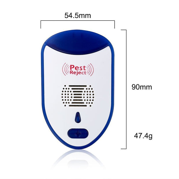 Ultrasonic Plug In 24/7 Protection Pest Repeller Bug Fly Mosquito Control Device